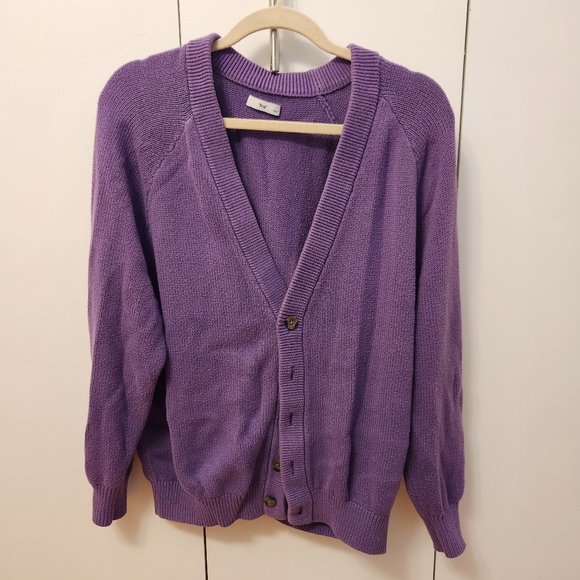 TNA Lavender Knit Sweater - Picture 1 of 4
